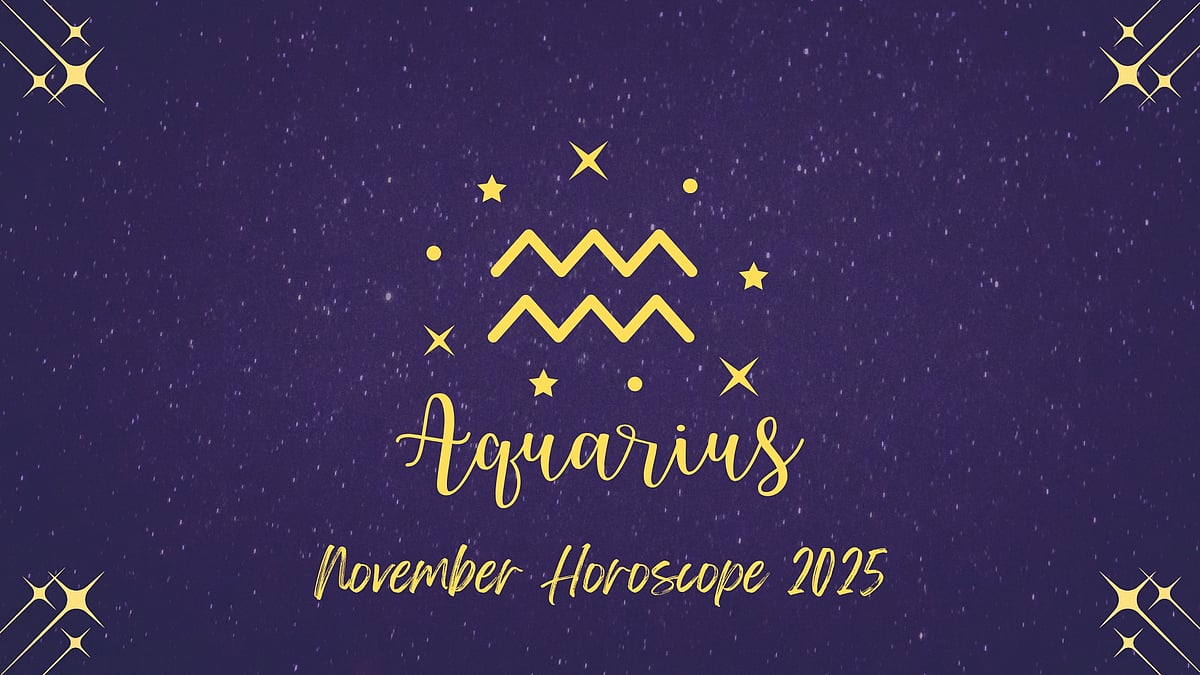 Aquarius Monthly Horoscope for November 2025