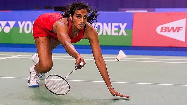 File : PV Sindhu exited in the quarter-finals at the India Open Super 750.