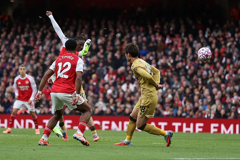 Britain soccer Premier League 2025-26 Arsenal vs Crystal Palace_Eberechi Eze