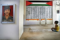 Bullet To An Amulet: How Arab Nationalism Has Failed Young Palestinians | Photo: Imago/Zuma Press Wire : Homage to the Martyrs: A child sitting at the memorial for thousands of Palestinians, mainly civilians, who were massacred by the Lebanese militia in Beirut