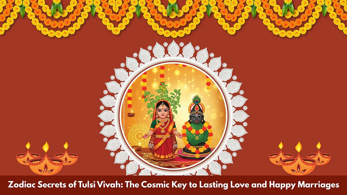 Zodiac Secrets Of Tulsi Vivah: The Cosmic Key To Lasting Love And Happy Marriages