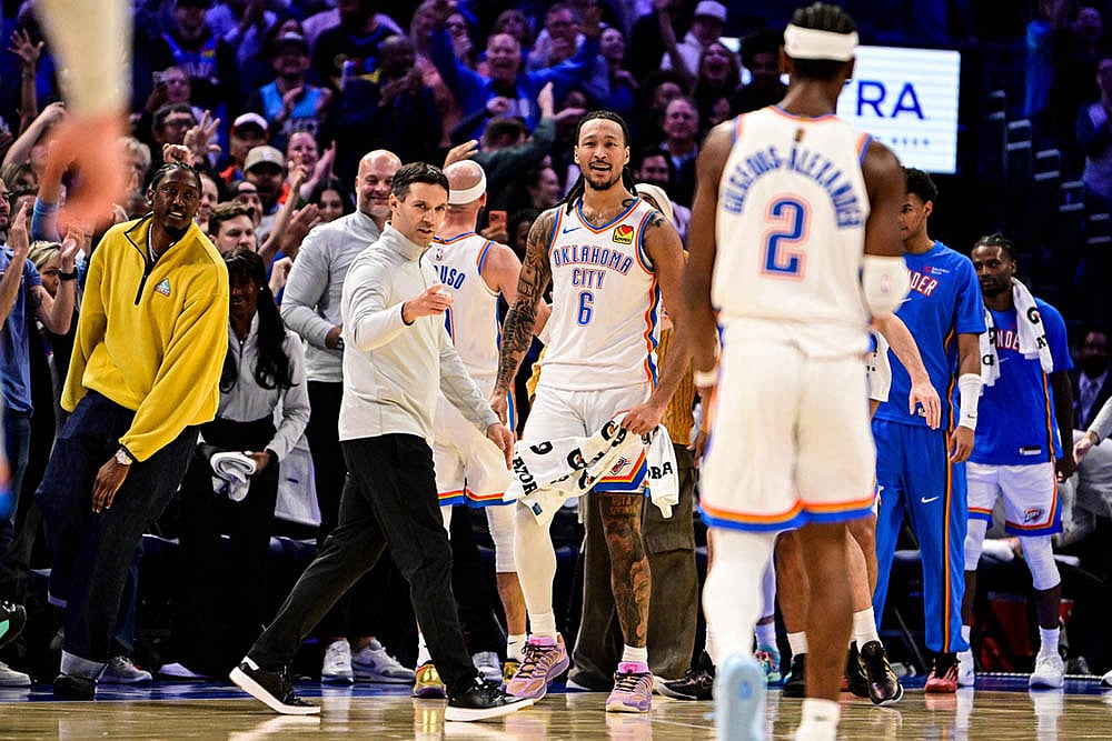 NBA 2025 Oklahoma City Thunder vs Sacramento Kings basketball game_