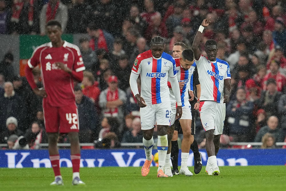 EFL Cup 2025-26 Fourth Round Liverpool vs Crystal Palace: Ismaila Sarr