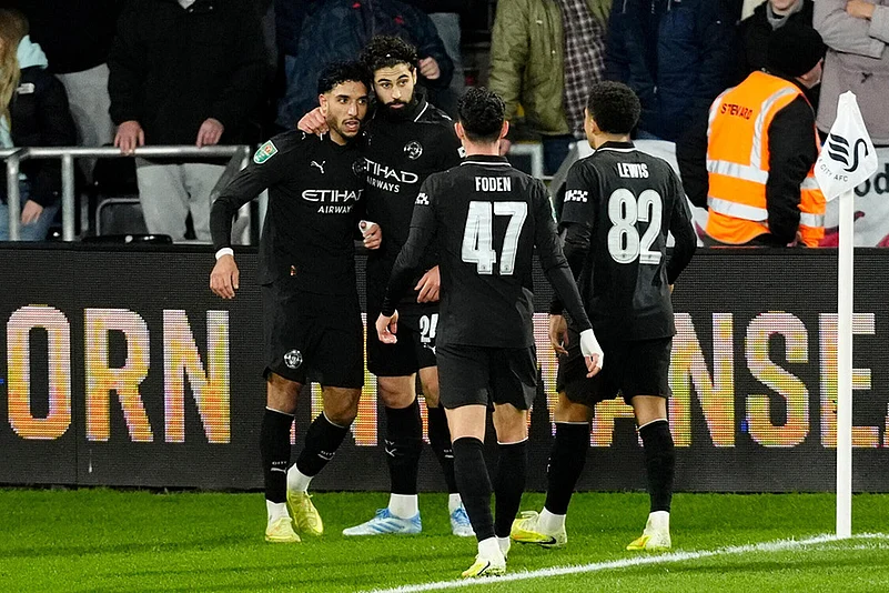 EFL Cup 2025-26 Fourth Round Swansea City vs Manchester City: Omar Marmoush