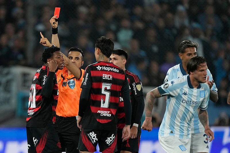 Copa Libertadores 2025 Racing Club Vs Flamengo Semi-Final Second Leg_Referee Piero Maza