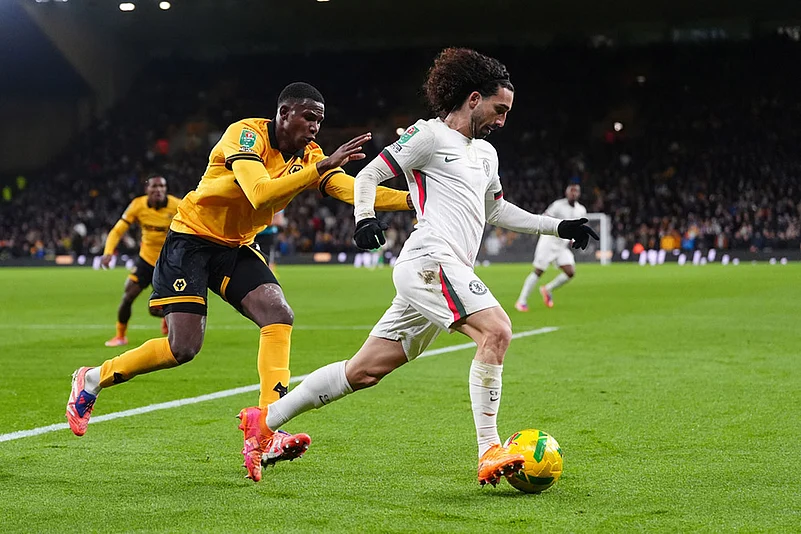 EFL Cup 2025-26 Fourth Round Wolverhampton Wanderers vs Chelsea: Marc Cucurella
