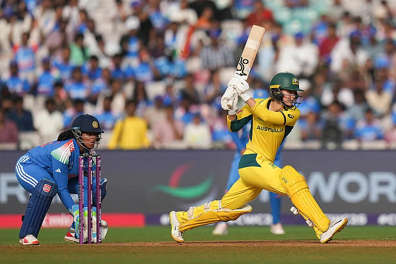 ICC Womens World Cup semifinal 2025 IND-W vs Aus-W_Phoebe Litchfield