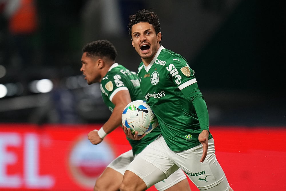 Brazil Ecuador Soccer Copa Libertadores Semi-Final Second Leg Palmeiras Vs LDU Quito_Raphael Veiga