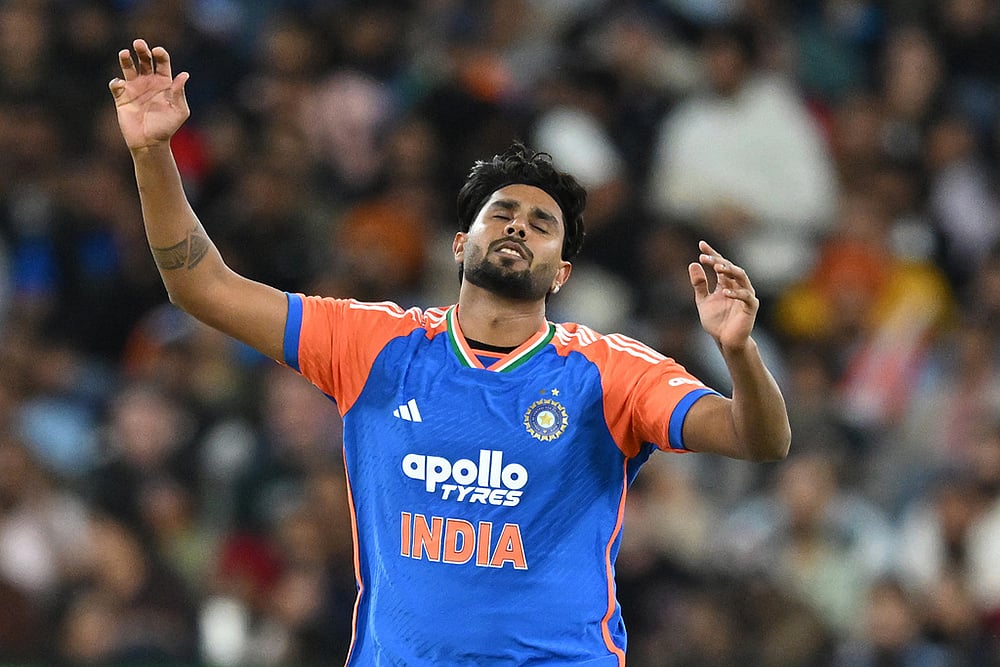 Indias tour of Australia: Ind vs Aus 2nd t20 Cricket photos_Harshit Rana