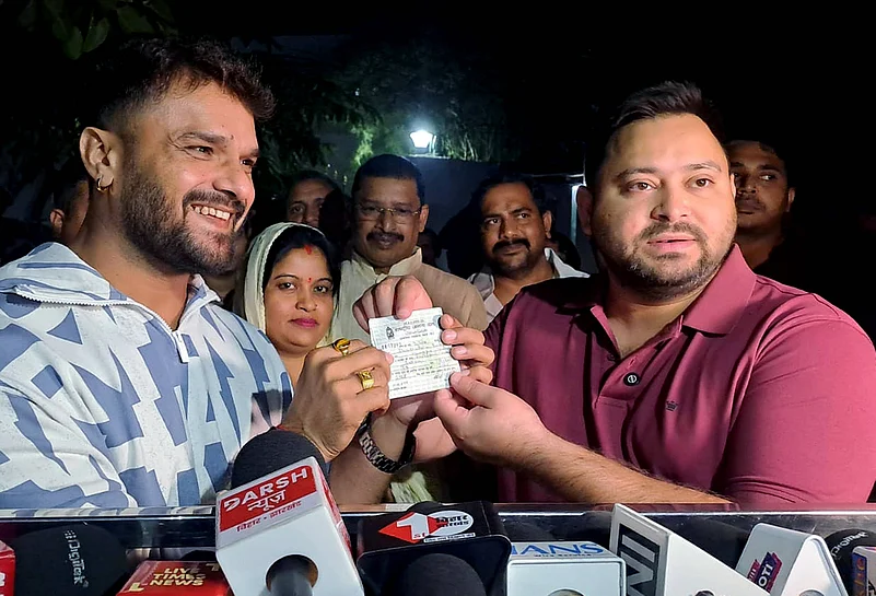 Tejaswi and Kesarilal