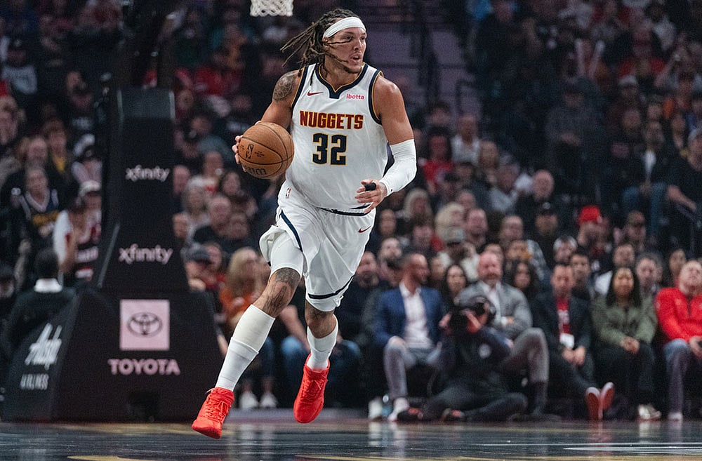 NBA Basketball Championship: Portland Trail Blazers vs Denver Nuggets