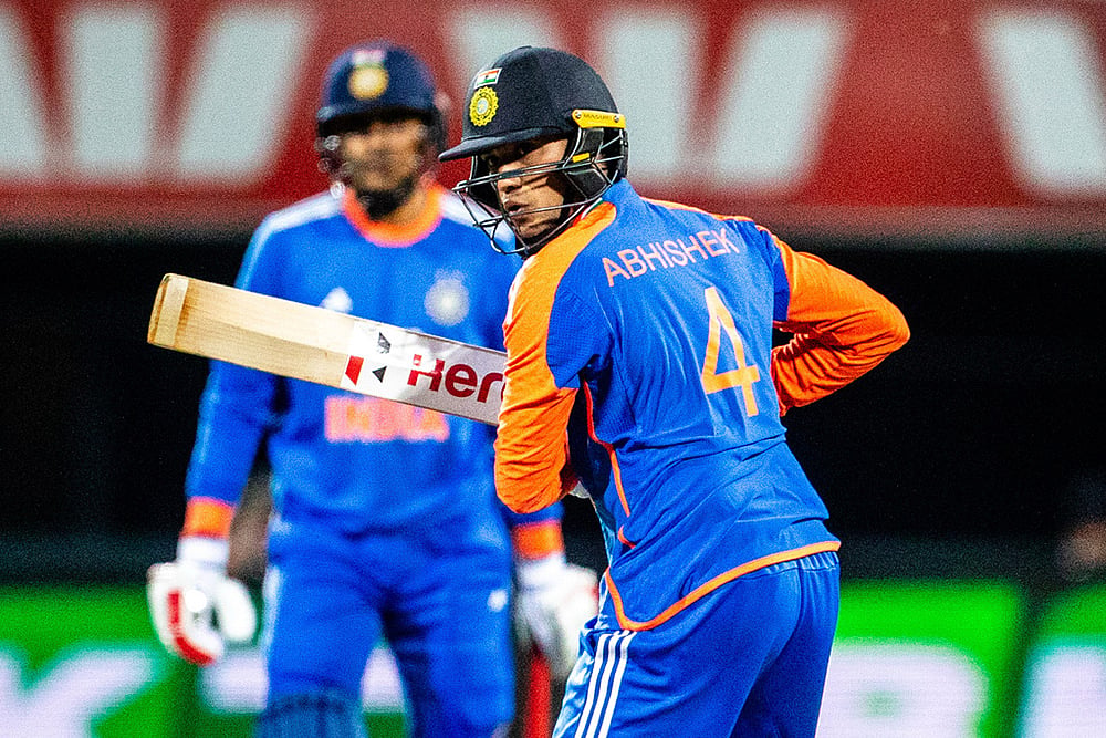 Indias tour of Australia IND vs AUS 3rd T20 cricket photos_Abishek Sharma