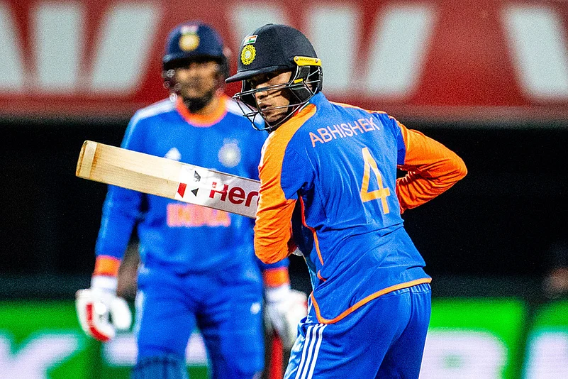 Indias tour of Australia IND vs AUS 3rd T20 cricket photos_Abishek Sharma