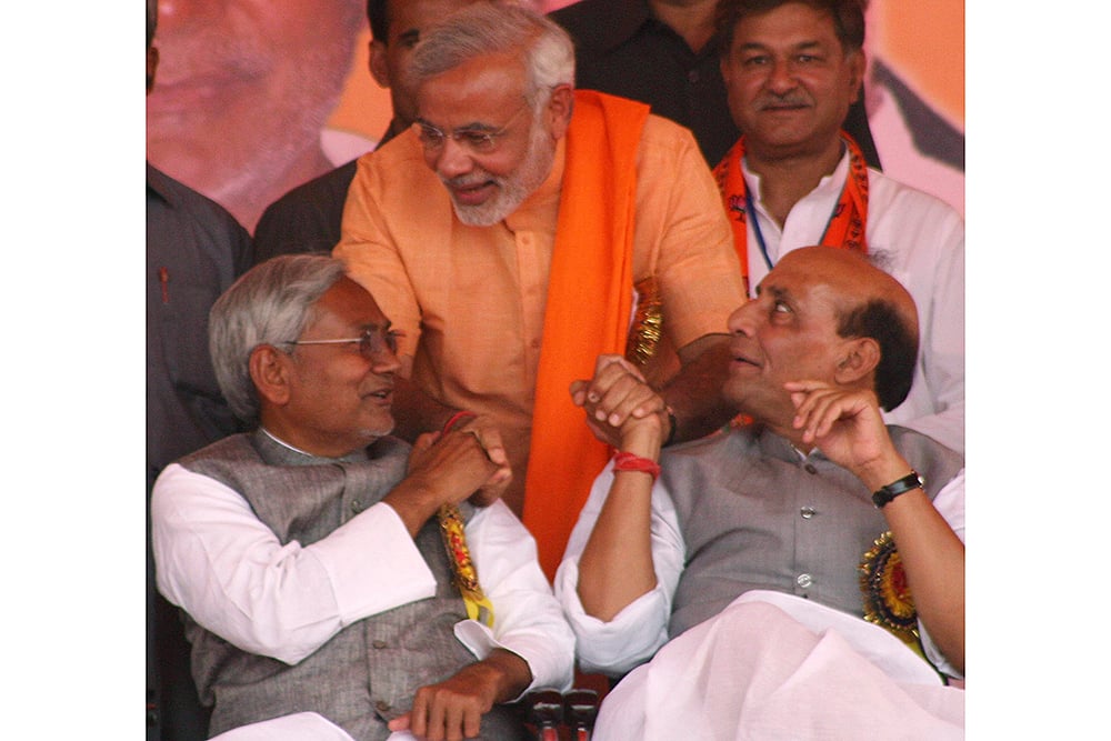 Bihar Election 2025: The many turns of Nitish: Modi, rajnath singh