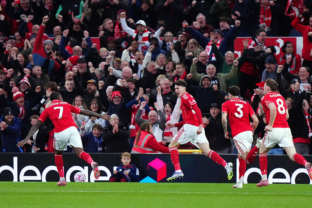 English Premier League 2025-26 Nottingham Forest vs Manchester United Soccer photos_Nicolo Savona