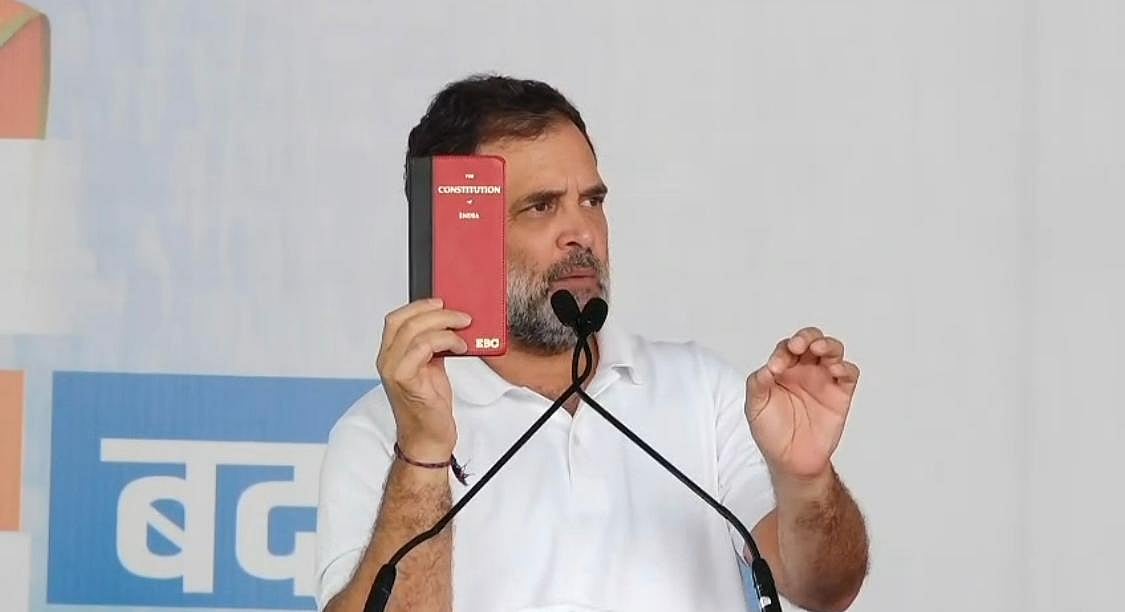 File Photo; Representative image : The Congress also recalled that Ambedkar had moved the resolution for the adoption of the draft Constitution 76 years ago on 26 November 1949.