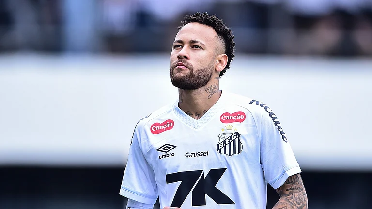 Santos' Neymar - null