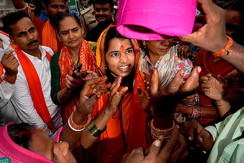 With Maithili Thakur, the party is trying to build an emotional connect with voters, presenting her as ‘Mithila ki beti’