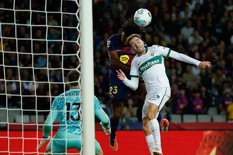 Spain La Liga Soccer Match: FC Barcelona vs Elche CF