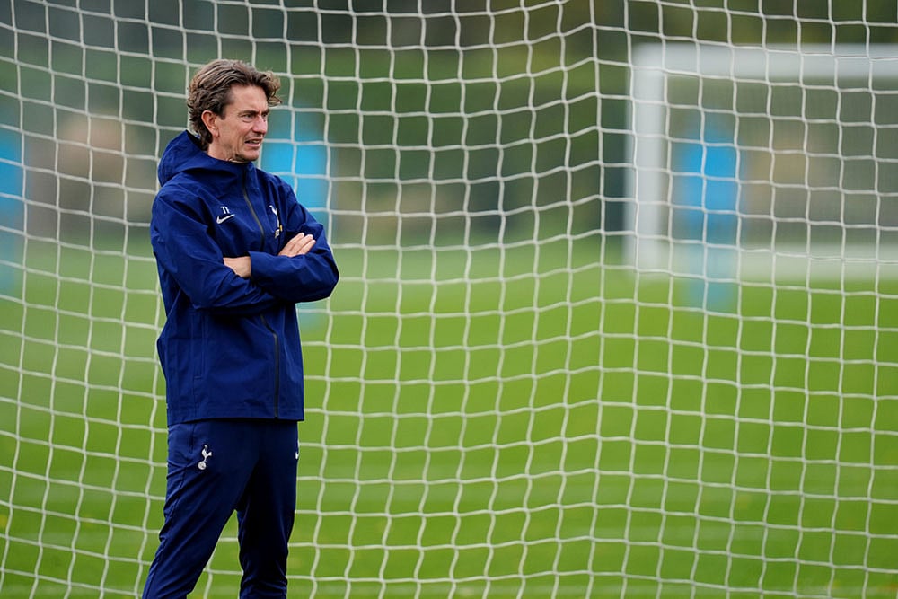 Tottenham Hotspur manager Thomas Frank