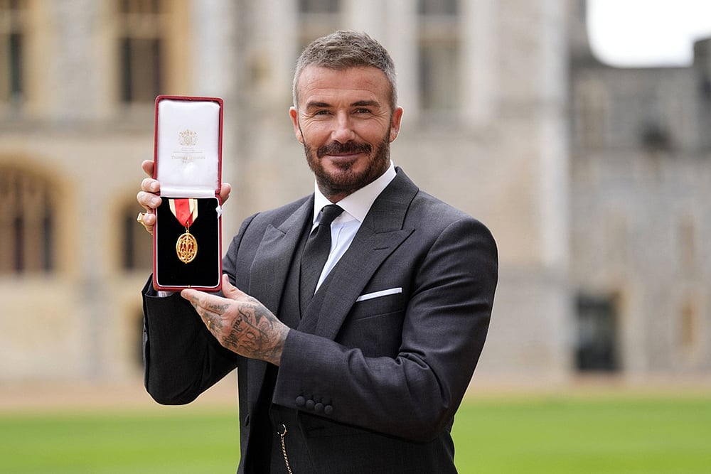 Sir David Beckham Receives Knighthood From King Charles III_2
