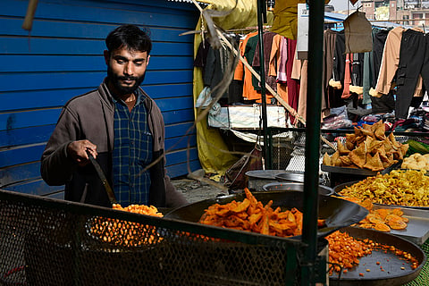 Fhakrudin (41) has been running his stall in central Kashmir for more than 18 years