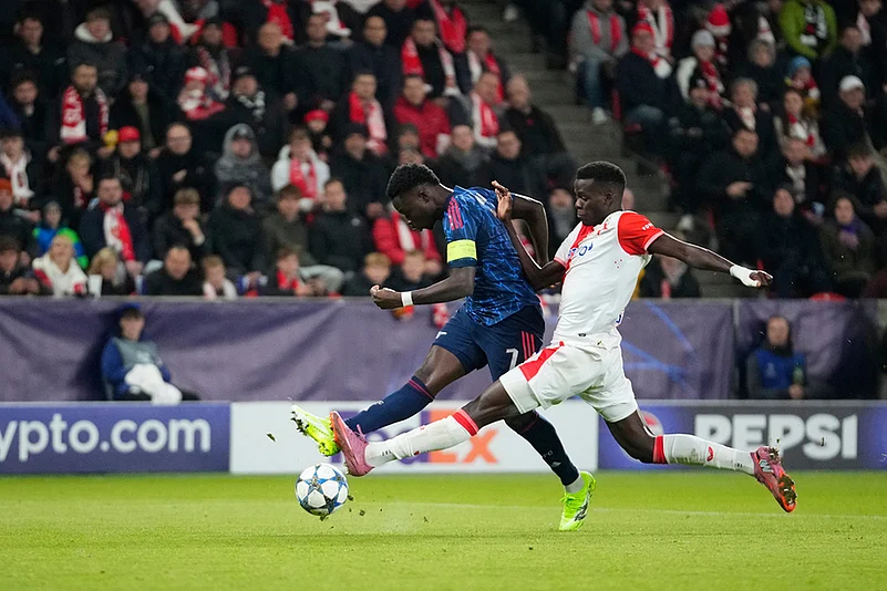UEFA champions League 2025-26 soccer Slavia Prague vs Arsenal_