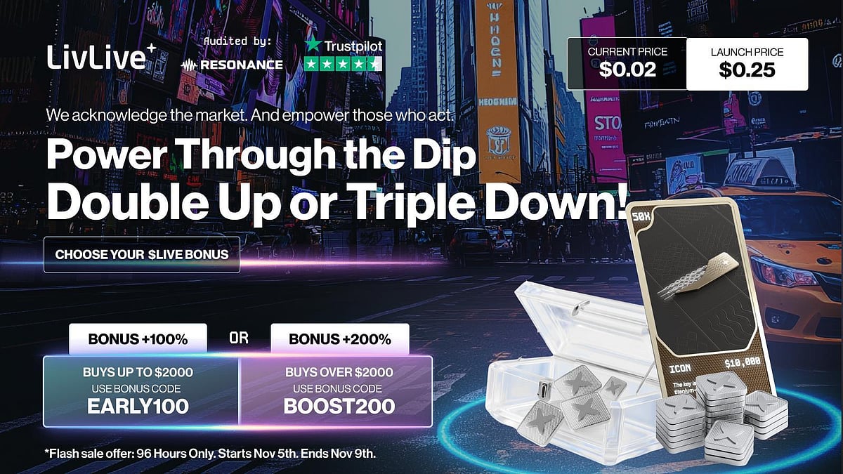 Best Crypto Presale To Buy Now: LivLive ($LIVE), $SUBBD, And PEPENODE (PEPENODE) Redefine Q4 2025