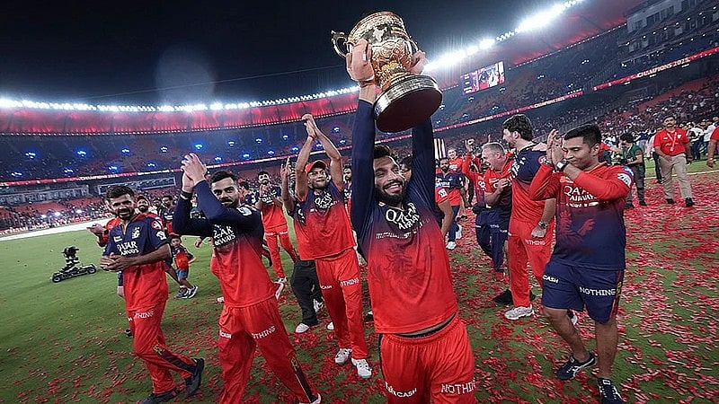 AP : Royal Challengers Bengaluru were crowned Indian Premier League champions for the first time in 2025.