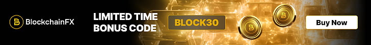 BlockchainFX ad banner