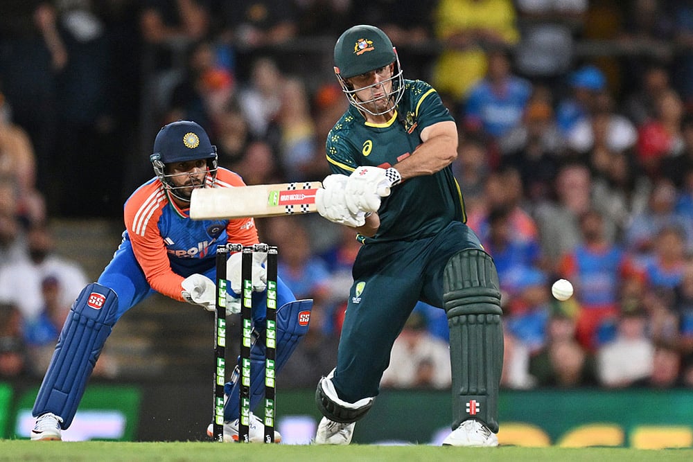 India vs Australia 4th t20 cricket-Australias Mitchell Marsh