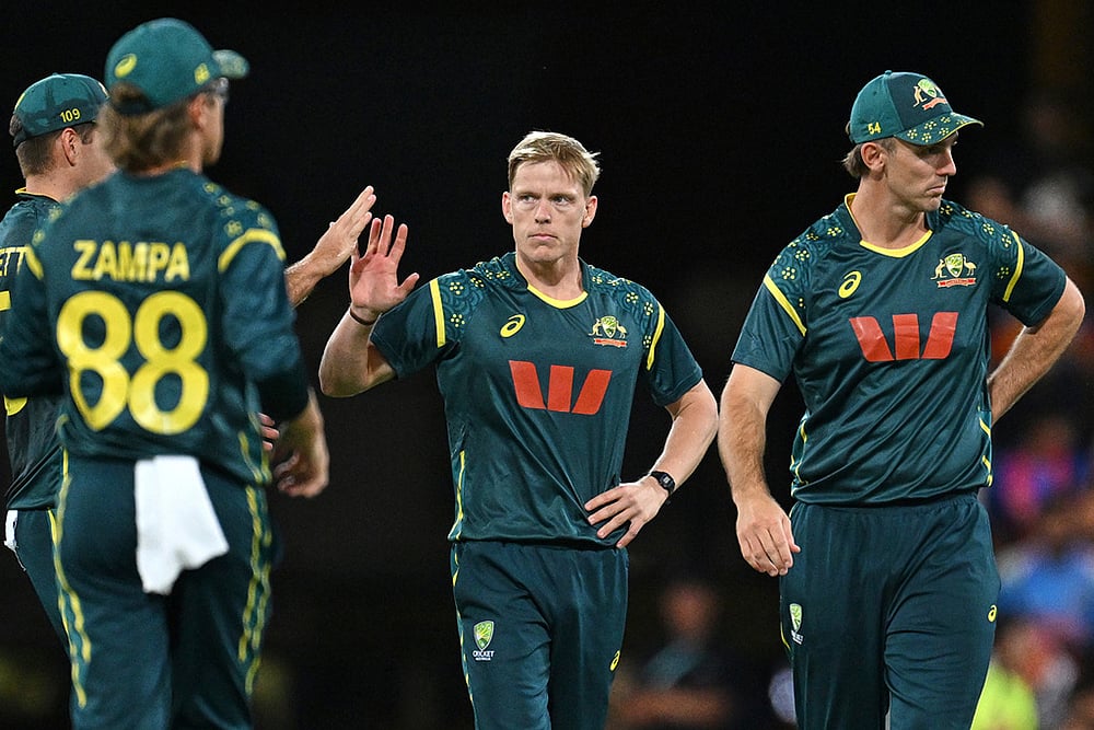 India vs Australia 4th t20 cricket-Australias Nathan Ellis