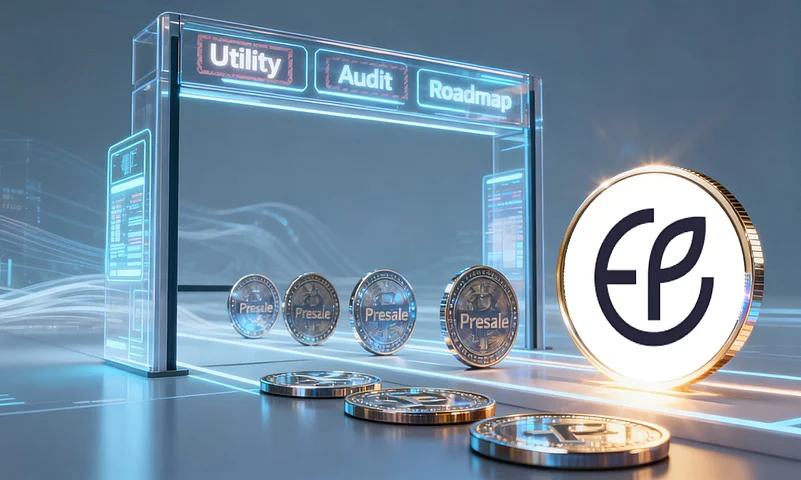Crypto presale coins with utility and audit labels
