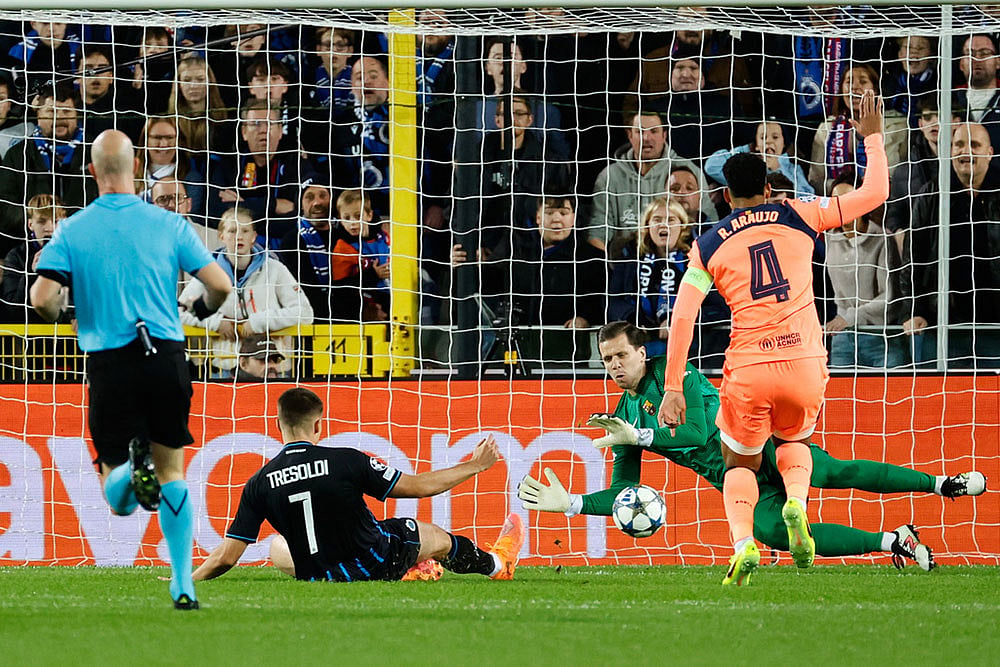Belgium Soccer Champions League: Club Brugge vs Barcelona
