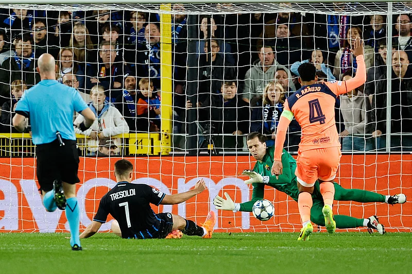 Belgium Soccer Champions League: Club Brugge vs Barcelona