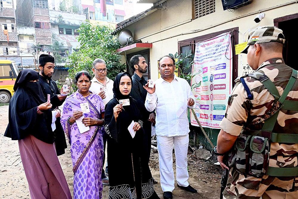 Voting for Bihar Election phase 1