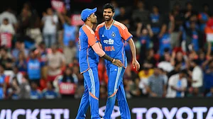India celebrate during win over Australia
