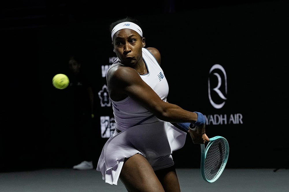 Saudi Arabia Tennis WTA Finals-Coco Gauff