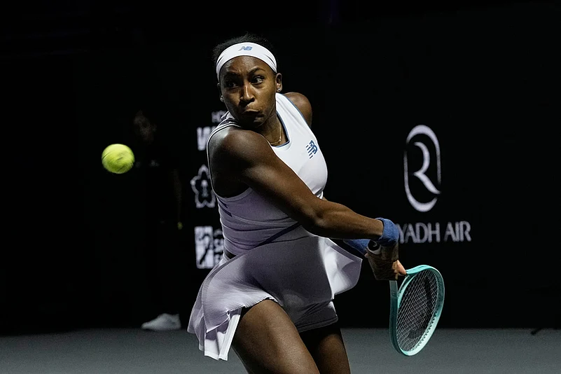Saudi Arabia Tennis WTA Finals-Coco Gauff