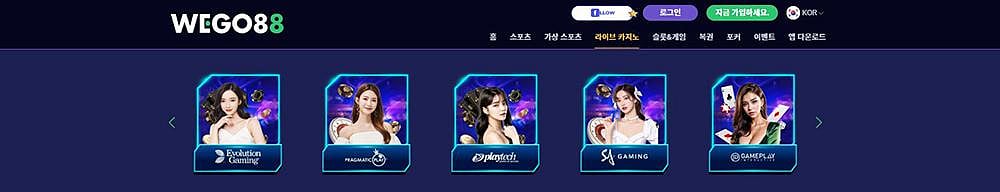 WEGO88 ad banner
