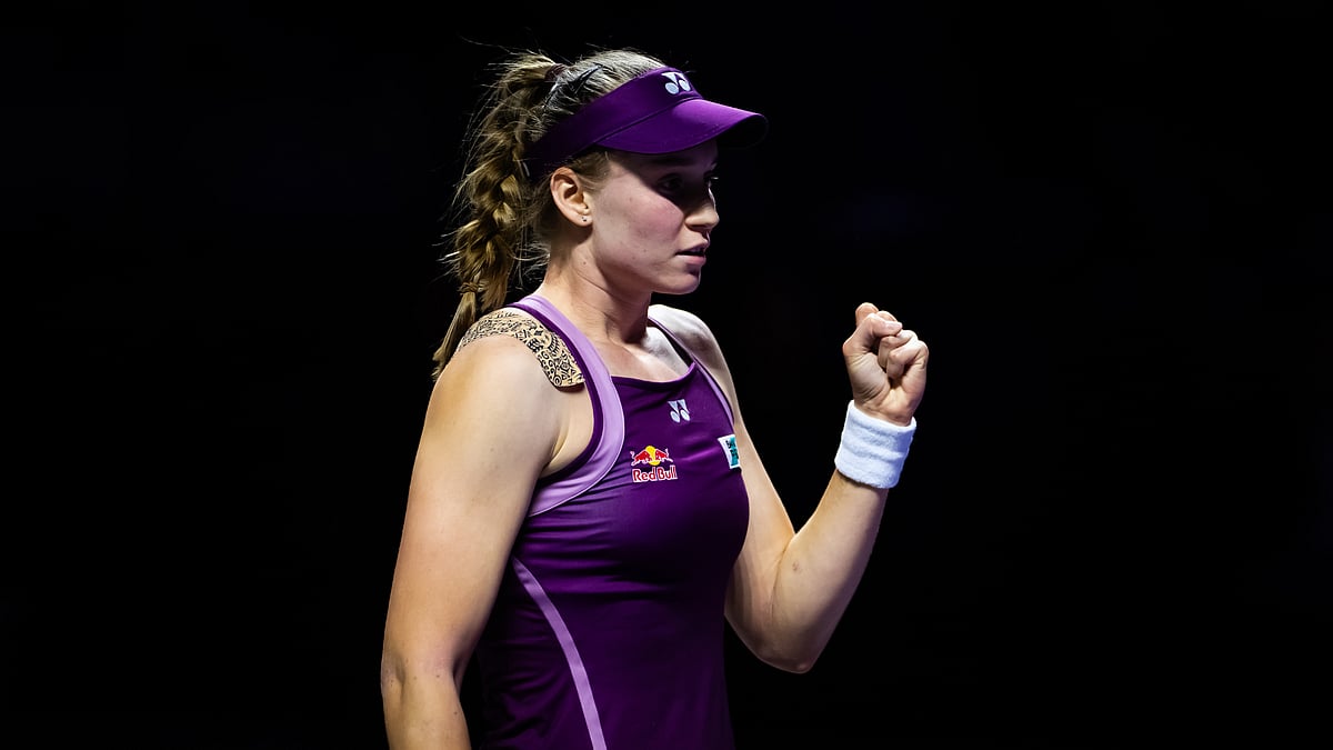Elena Rybakina is in the WTA Finals final