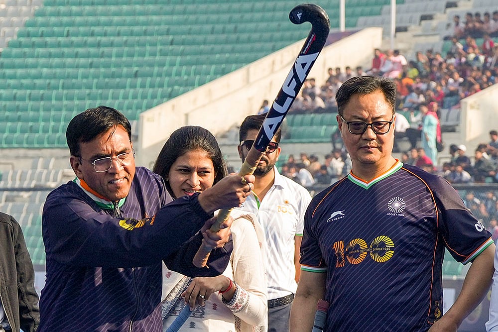 Mansukh Mandaviya Celebrating 100 Years Of Indian Hockey