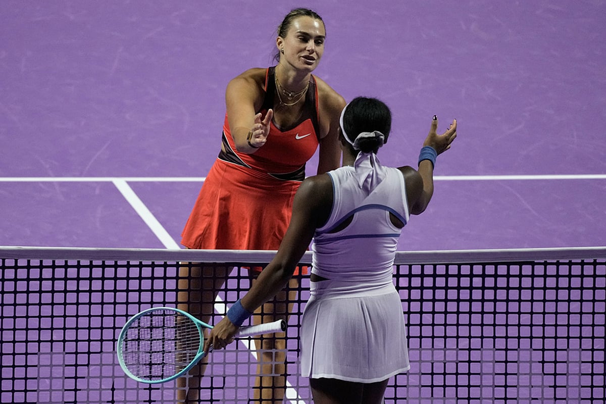 Saudi Arabia Tennis WTA Finals-Aryna Sabalenka vs Coco Gauff