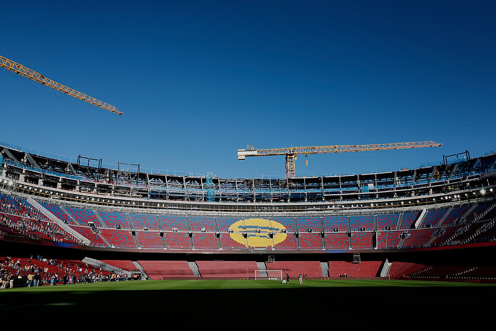 Spain Soccer FC Barcelona Camp Nou stadium