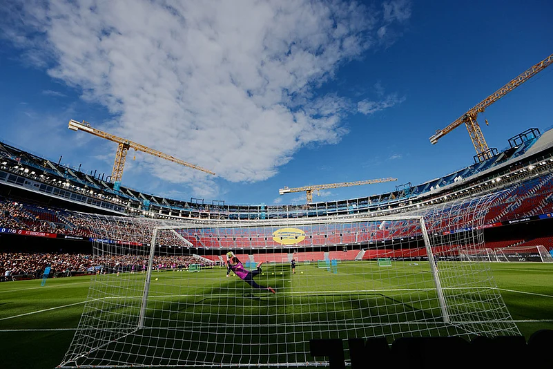 Spain Soccer FC Barcelona Camp Nou stadium