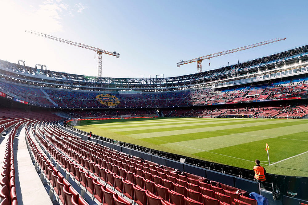 Spain Soccer FC Barcelona Camp Nou stadium