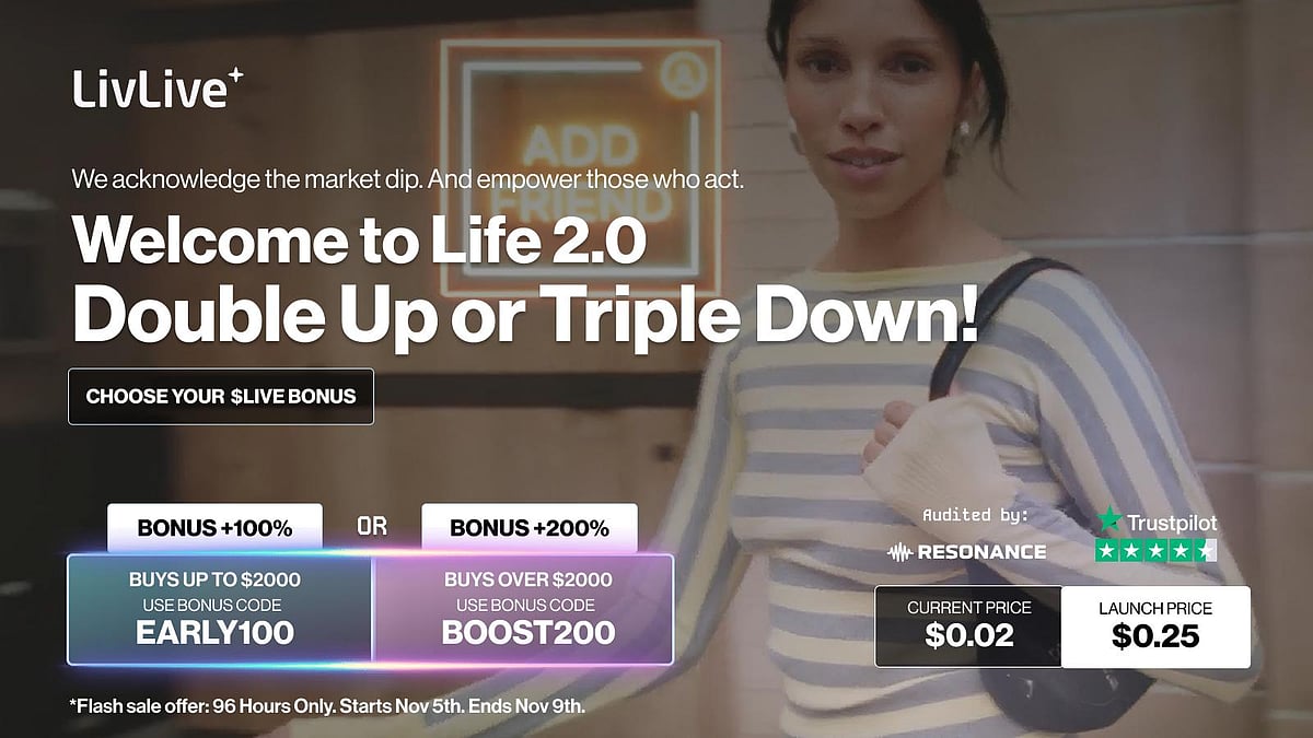 LivLive ($LIVE) ad