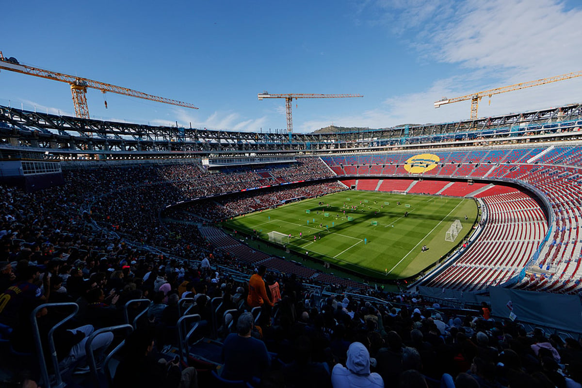 Spain Soccer FC Barcelona Camp Nou stadium