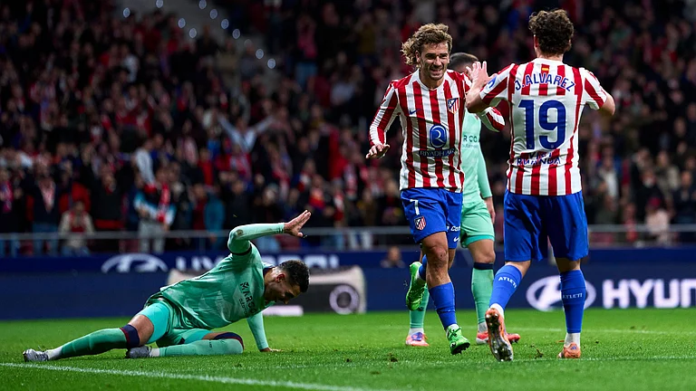 Griezmann scored twice against Levante - null