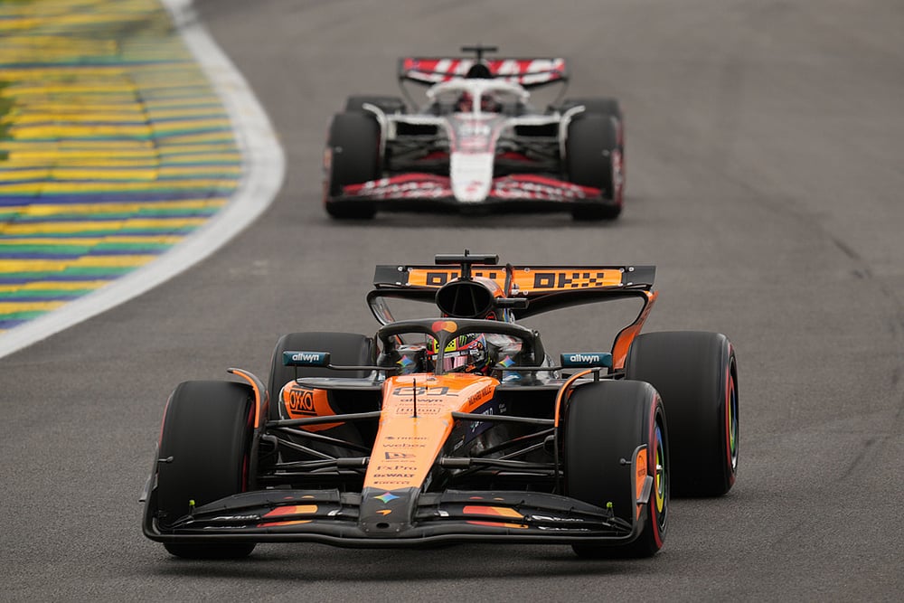 Sao Paulo Grand Prix 2025 qualifying session-McLaren driver Oscar Piastri 